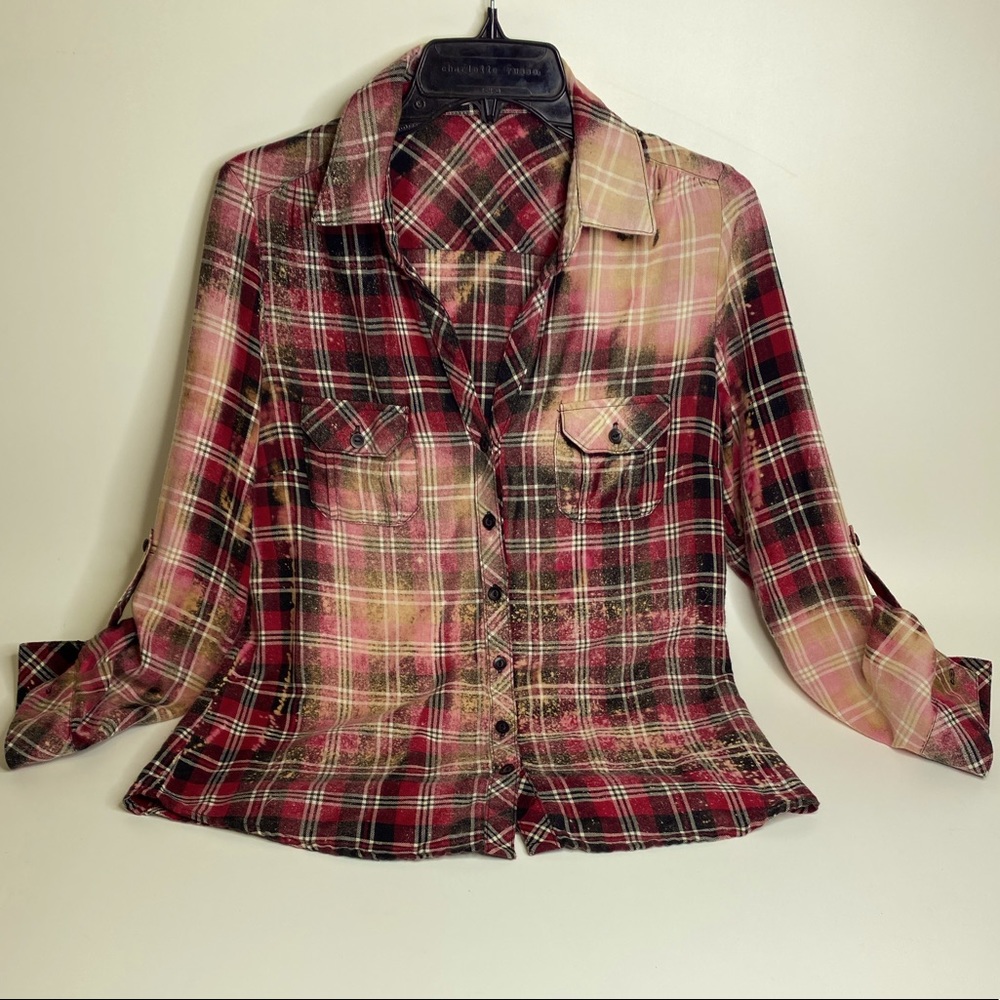 Vintage bleached Flannel